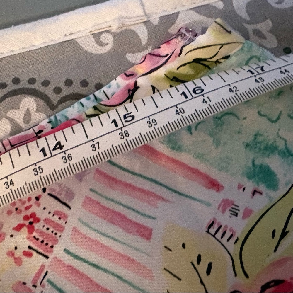 Chadwick's Pink & Yellow Floral Print Skirt - Picture 7 of 10